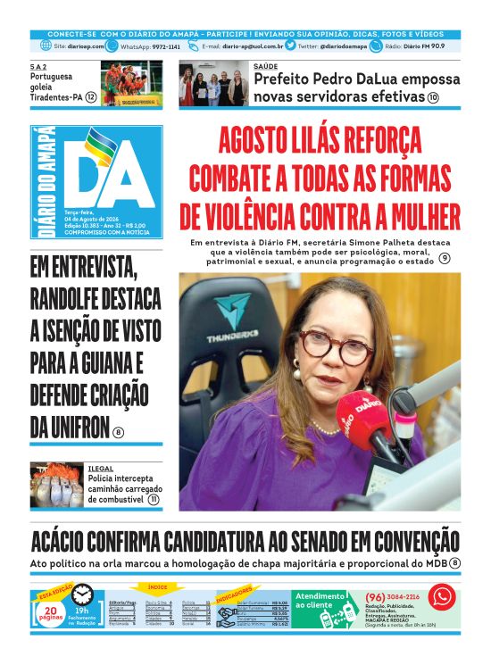 Capa Jornal
