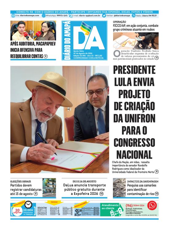 Capa Jornal