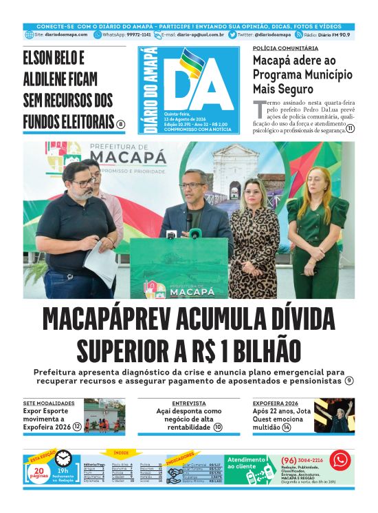 Capa Jornal