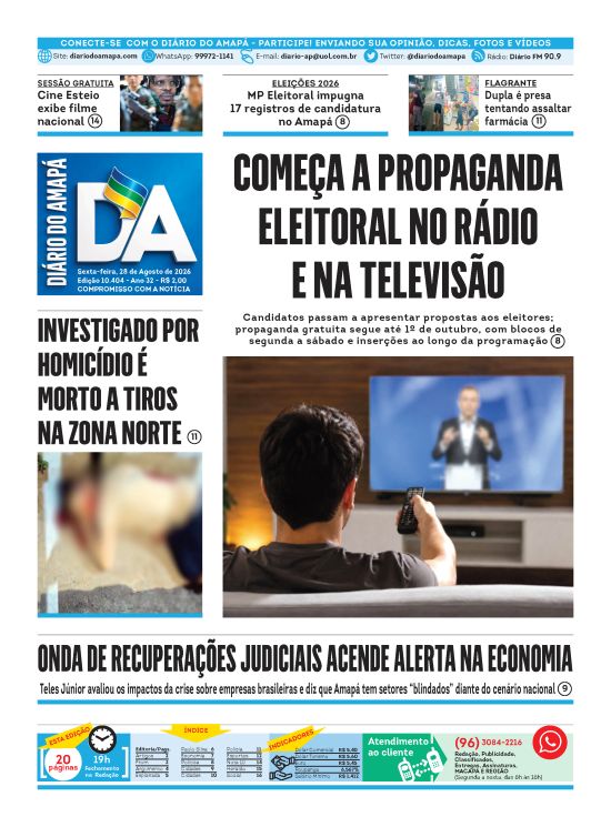 Capa Jornal