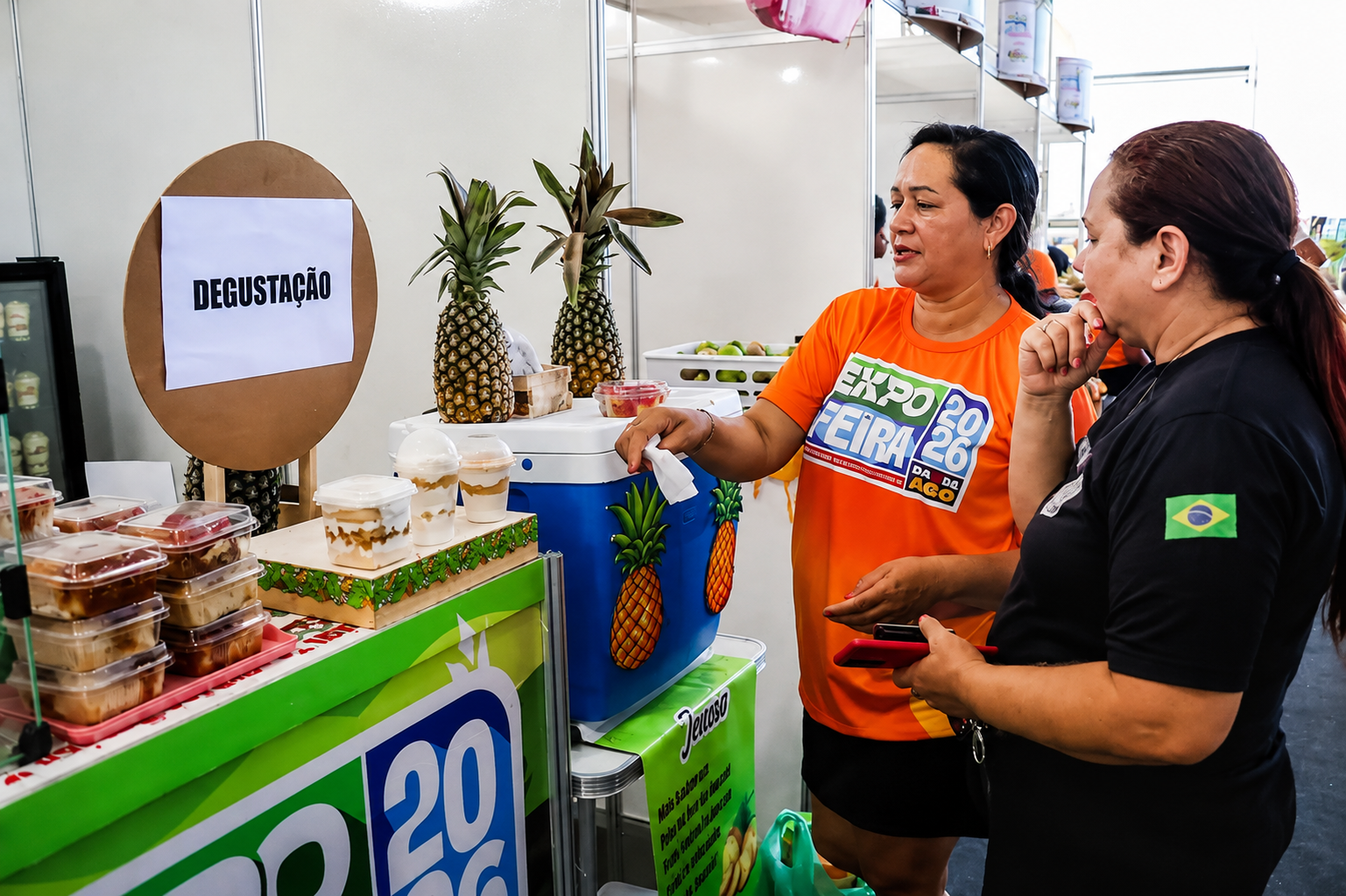 Empreendedores do interior garantem renda no Parque de Exposições da Fazendinha