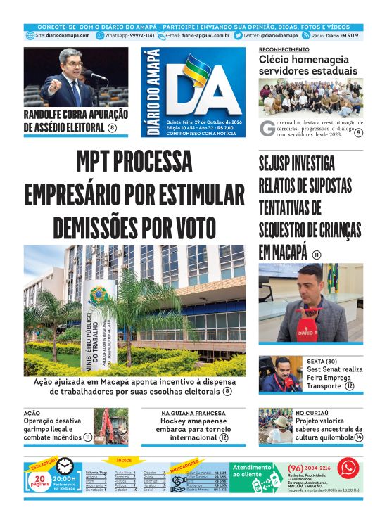 Capa Jornal