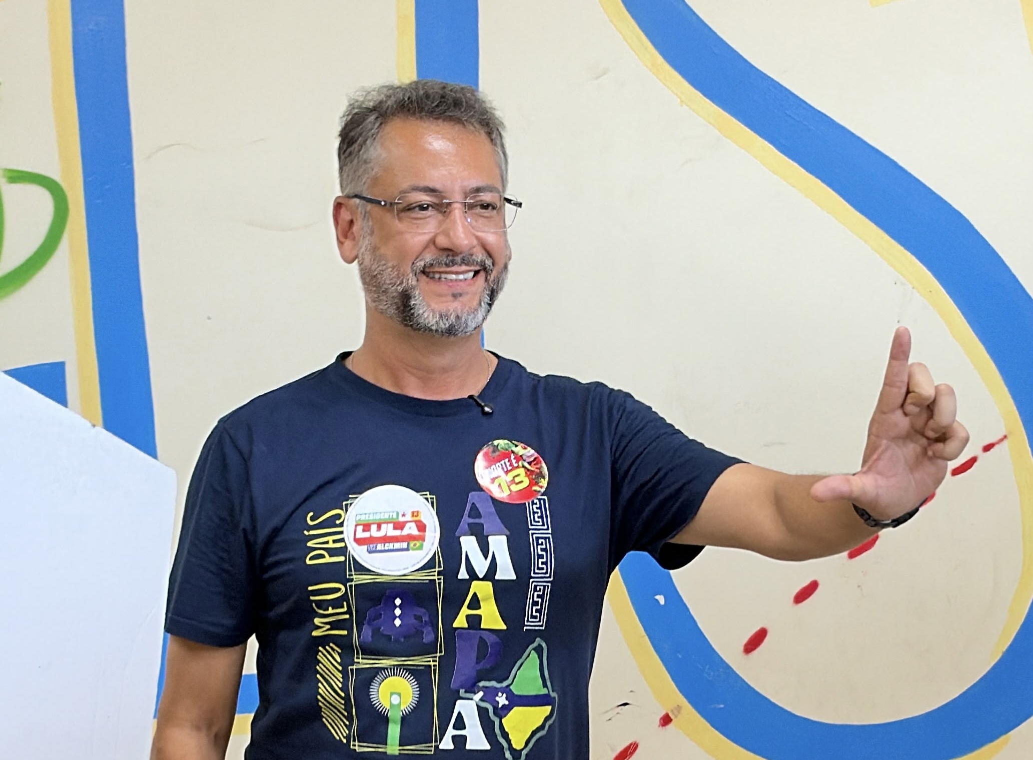 Clécio declara voto em Lula e defende obras federais para o Amapá